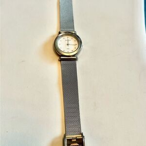 EUC Skagen Silver Mesh Strap Watch